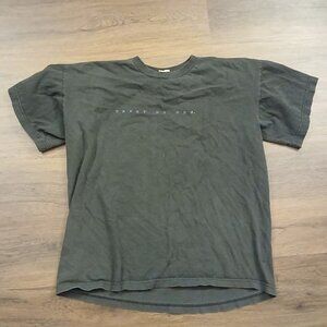 X-Files vintage SS shirt Trust No One David duchovny gillian anderson scifi